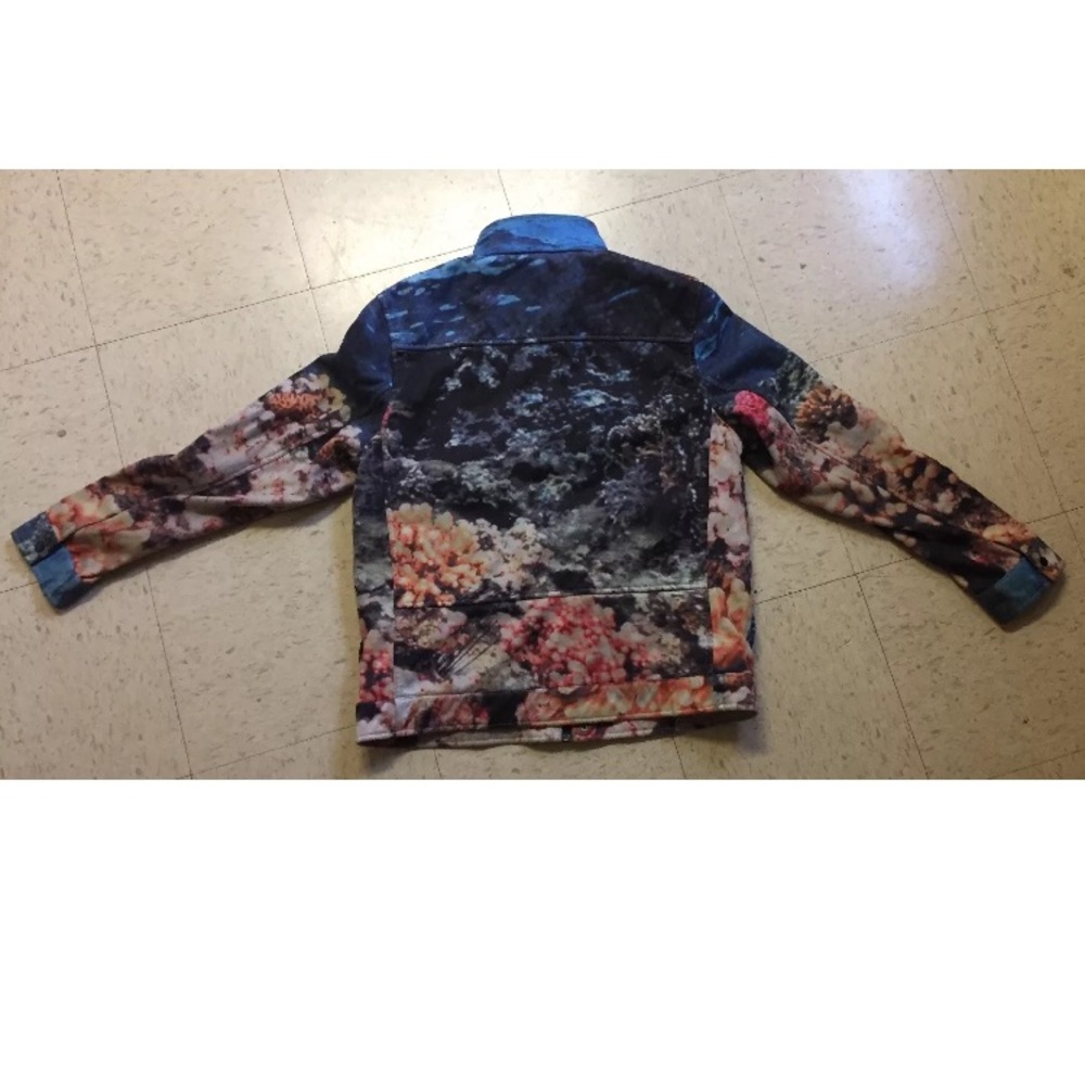 Authentic Pink Dolphin Coral Barrier Reef Jacket
